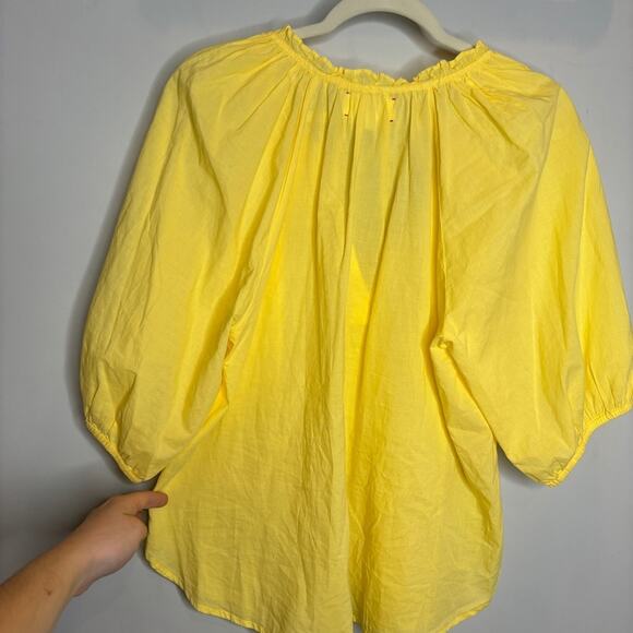 Xirena Jules Blouse Lemon - Picture 8 of 9